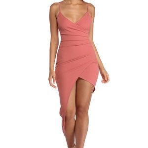 Rose Pink Short Dress